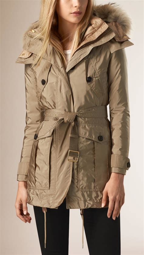 black burberry parka with hood|Burberry her fragrance.